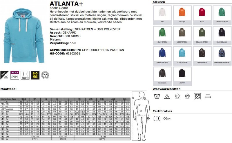 Sweater Payper heren Atlanta +