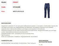 Werkbroek U Power Crazy