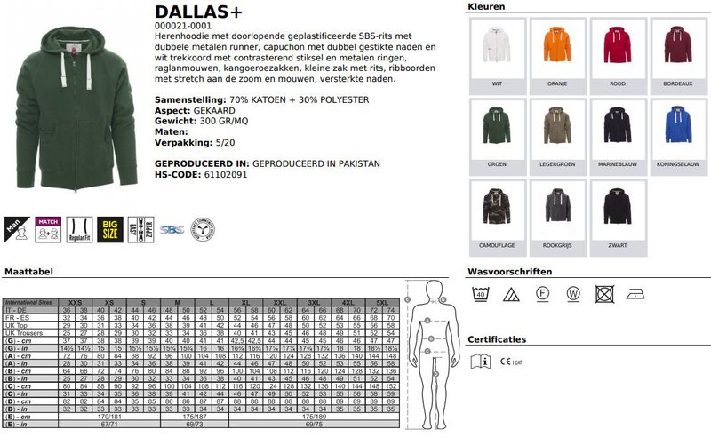 Sweater Payper heren Dallas+