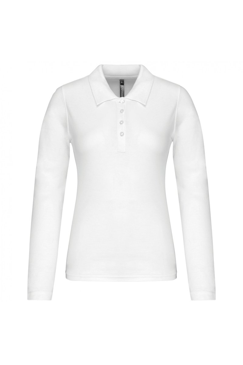 Polo Kariban Dames lange mouwen - K257 - TZ