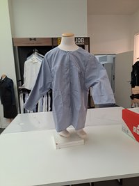 Kleuterschort Swantex blauw geruit - TZ