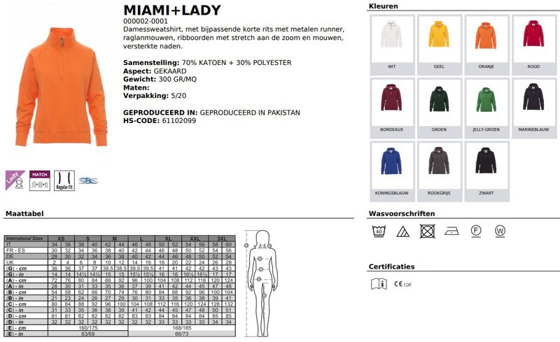 Sweater Payper Lady Miami +