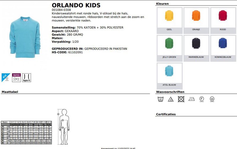 Sweater Payper heren Orlando