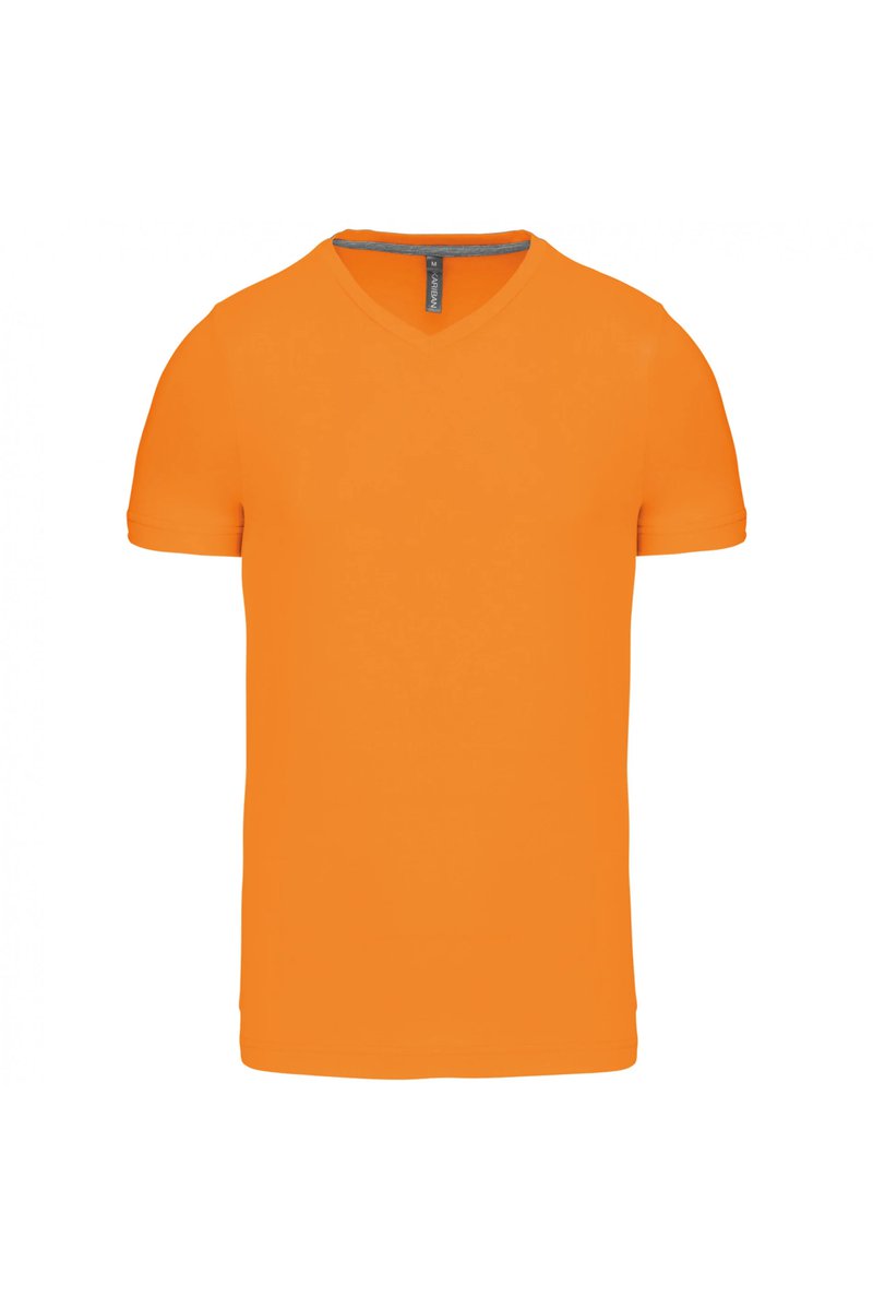 T-shirt Kariban V-hals Heren