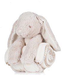 Knuffel Rabbit met dekentje MM034