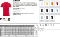 T-Shirt Payper heren Sunrise